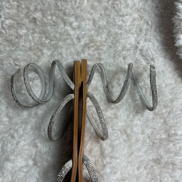 Steve Madden Garnish Rhinestones straps Gladiator Sandals Size 11 - Picture 5 of 6